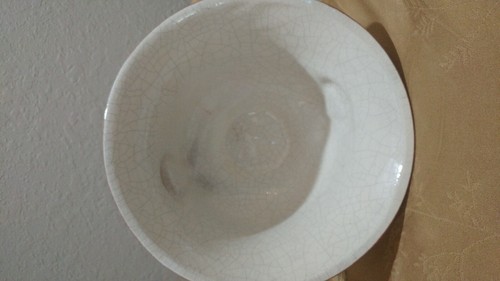 Vintage white ceramic vase - Picture 5 of 7