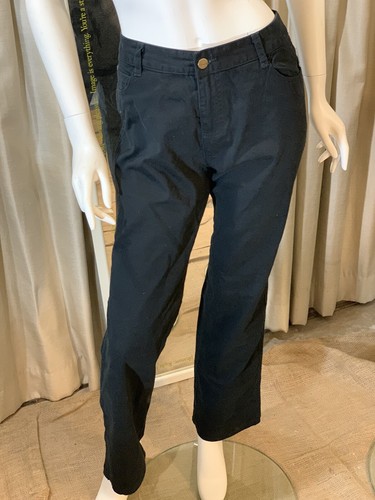 Straight Leg Black Jeans Women 
