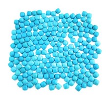 10 Square Shaped 100 Natural Arizona Turquoise Cabochons 5mm