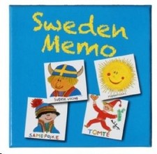 Sweden Memory Boxed Card Game, NEW