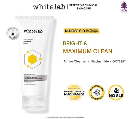 Whitelab N-Dose+ 2.0 Intensive Brightening Facial Wash 100gr - New Formula #ND - Picture 11 of 12