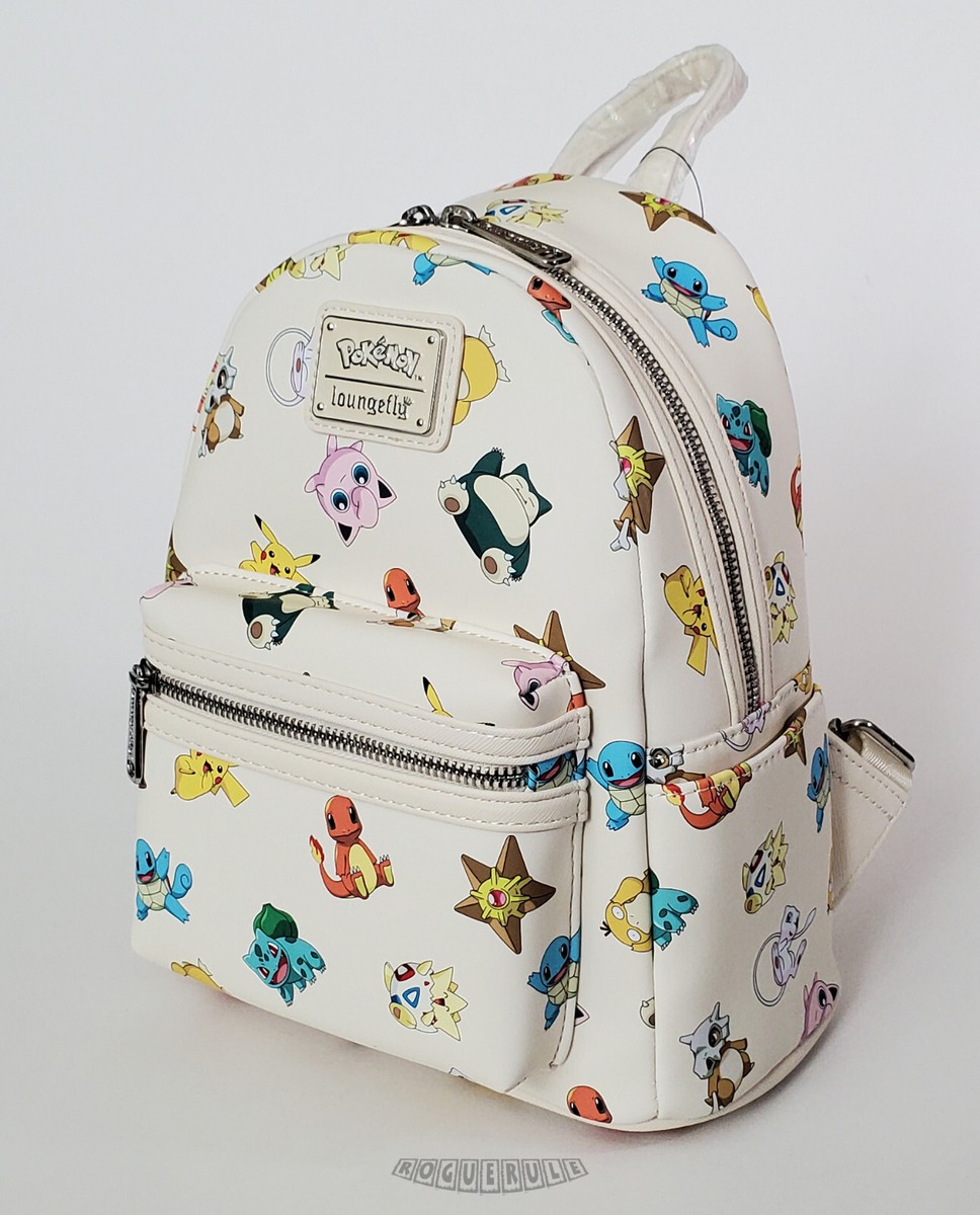 🚦Loungefly Pokemon Gen 1 Allover Mini Backpack - Exclusive - New
