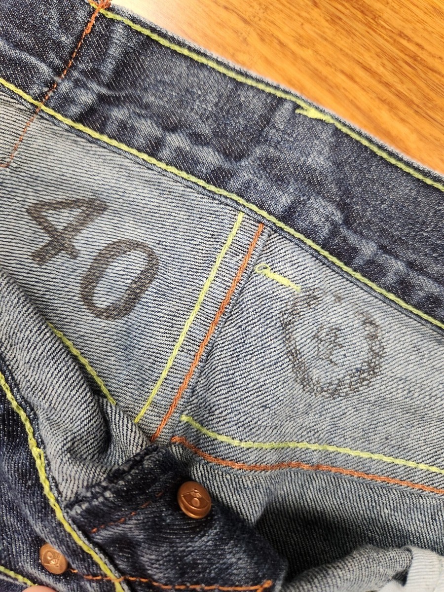 Vintage RMC Jeans 40/32 Red Monkey Denim Koi Fish Jeans Rare Vintage RMC Jeans 40/32 Red Monkey Denim Koi Fish Jeans Rare