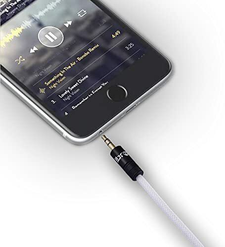 IBRA AUX Kabel 10 m 3,5 mm Stereo Premium Auxiliary Audio Kabel Beats Kopfhörer - Bild 9 von 9