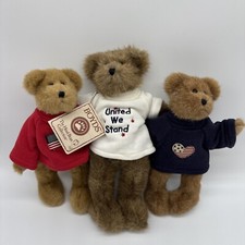 Boyd's Bears J. B. Bearyproud And Pals Plush "United We Stand" Bears