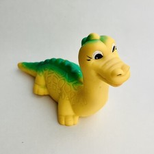 Vintage VTG Soviet Squeaky Rubber Toy Doll Collectible Figurine Dinosaur
