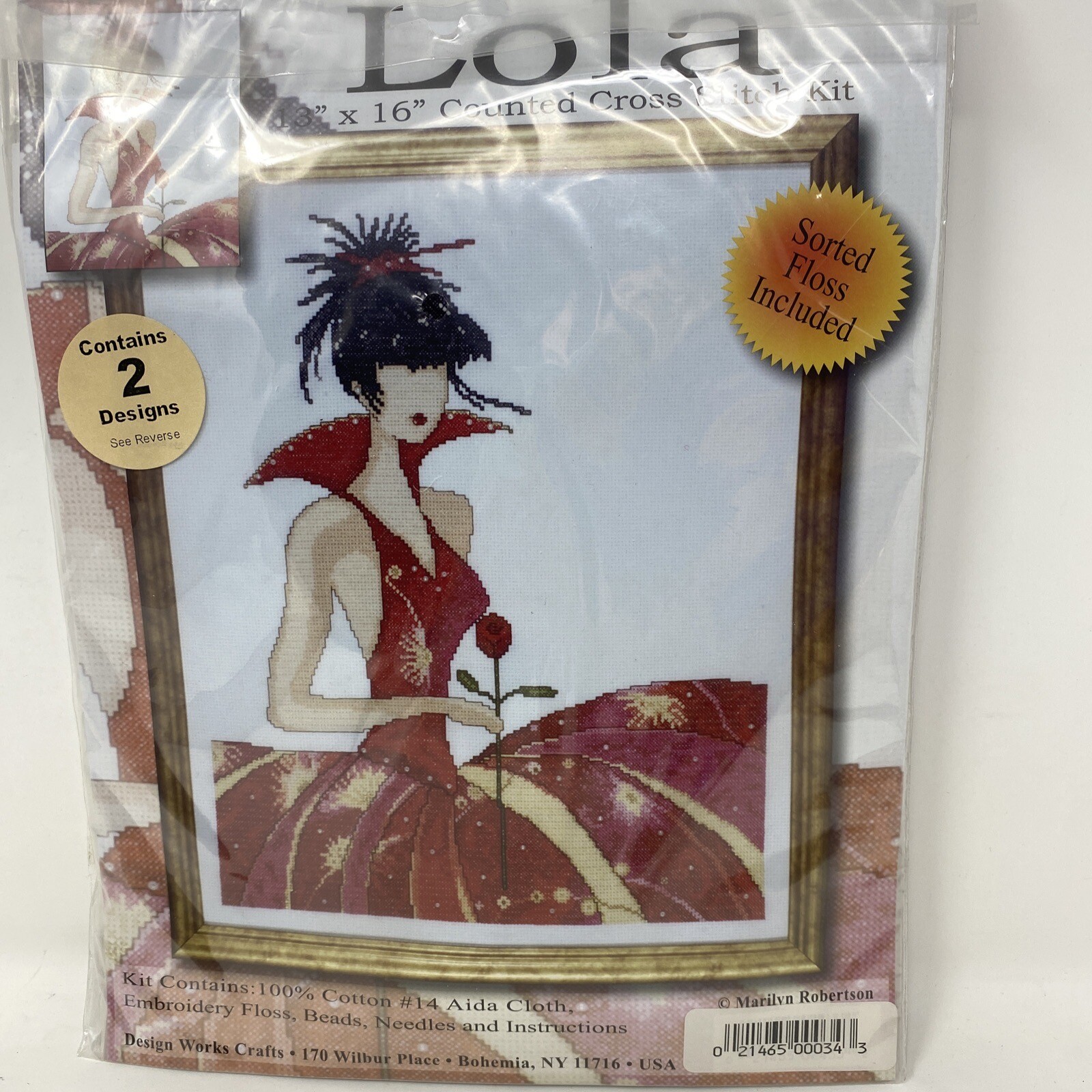 Kits Lola 2433 & Rosa 2434 Red Dress New
