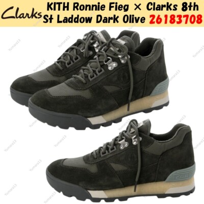 Ronnie Fieg x Clarks ☆ Laddow ‘Dark Olive Combi’ 8th St by Ronnie Fieg for Clarks Originals Laddow - Dark