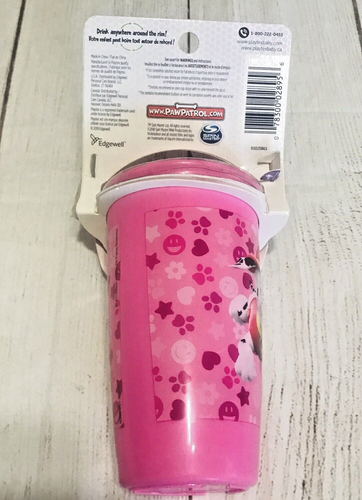 Playtex 360 Degree Spoutless Cup, Paw Patrol, Pink, Stage 2, 10 oz 12m+ New - Picture 11 of 17