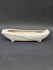Frankoma #45 13-inch Planter White Sand Glaze