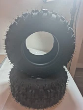 New Pair 13x5.00-6 Tires ATV Go Kart Lawn Mower Off-Road Tubeless 2PR Zhong Ya