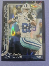 2025 Topps Chrome - CeeDee Lamb #76 Black RayWave Refractor /10