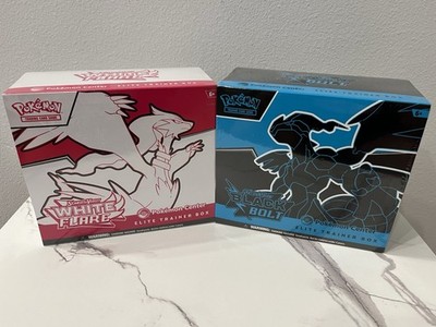 TCG Pokemon Center Black Bolt and White Flare Elite Trainer Box
