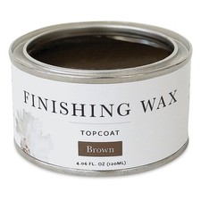 Premium Brown Tinted Furniture Wax 406 Fl Oz Water Resistant Non Toxic Easy A...