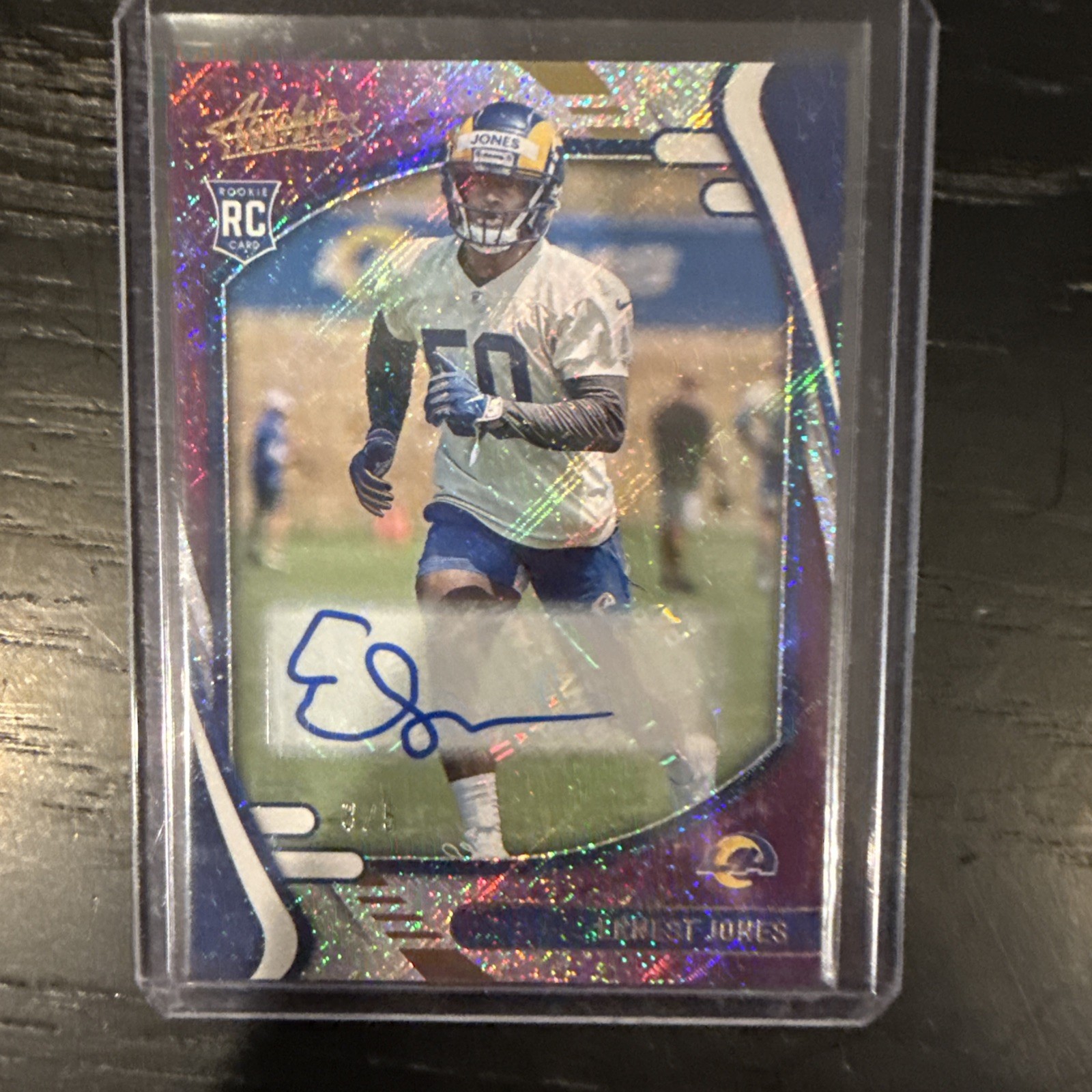 Ernest Jones Panini Absolute #190 Autograph