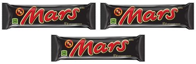MARS, Peanut Free Chocolate Candy Bar, Full Size Bar, 52g (3 Pack)