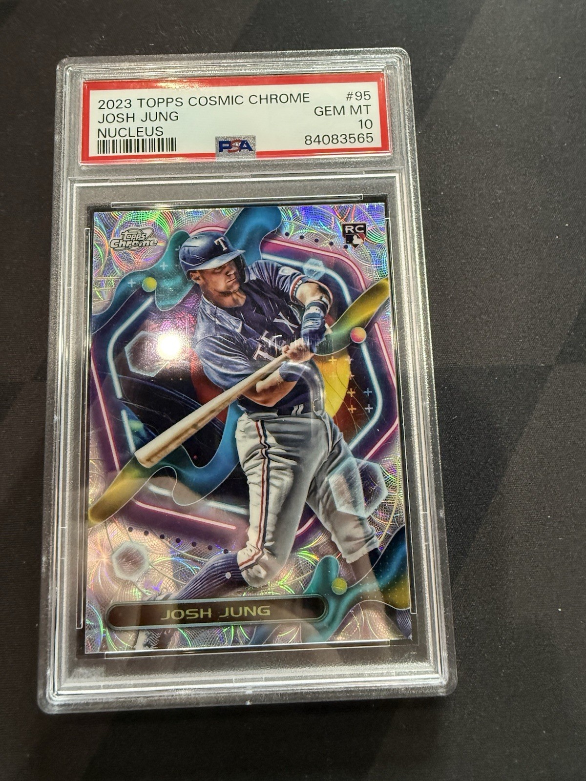 2023 Topps Cosmic Chrome Josh Jung Nucleus Gem MT PSA 10 #95🔥🔥