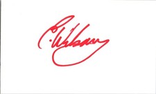 1990's -Enrique Wilson- Signed/Autograph/Auto Index Card Cleveland Indians MLB