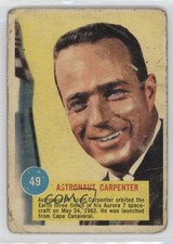 1963 Topps Astronaut 3-D Astronaut Scott Carpenter #49 18re