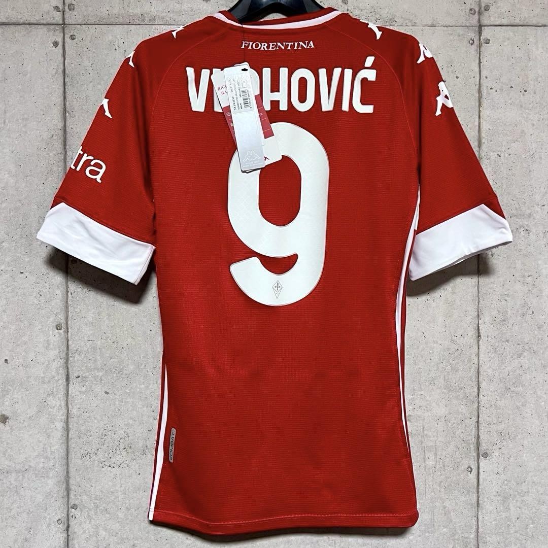 【新品/タグ付き】20/21 フィオレンティーナ ヴラホヴィッチ【M】3rd Kappa ACF Fiorentina Vlahovic 20/21 Men's Authentic 3rd