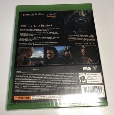 Game of Thrones: Season Pass Disc (Microsoft Xbox One, 2015) for