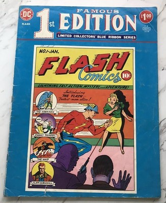 Famous First Edition #F-8  Flash DC Comics 1975