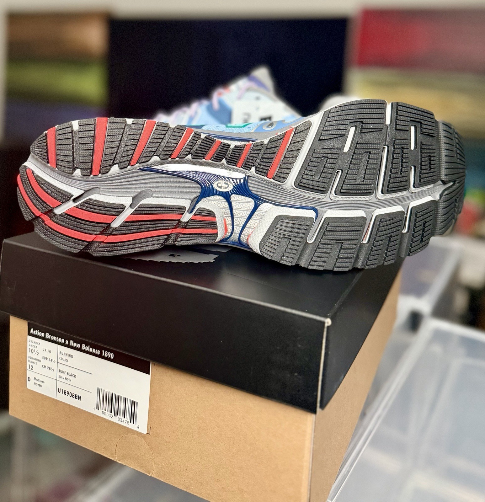 Baklava x New Balance 1890 Cyborg Tears Size 10.5 Brand New In Box U18908BN thumbnail 5