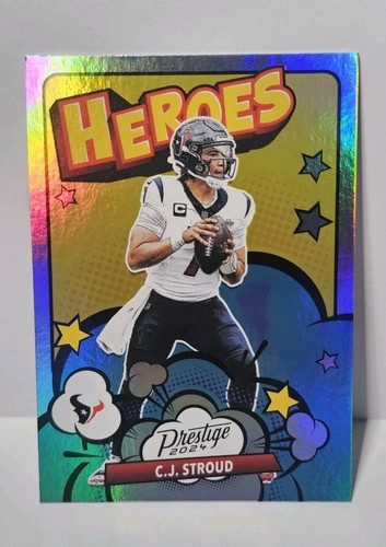 C.J. Stroud #2 2024 Panini Prestige Heroes card