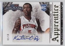 2013 Crusade Apprentice Signatures Gold 1/10 Kentavious Caldwell-Pope Auto 0q0