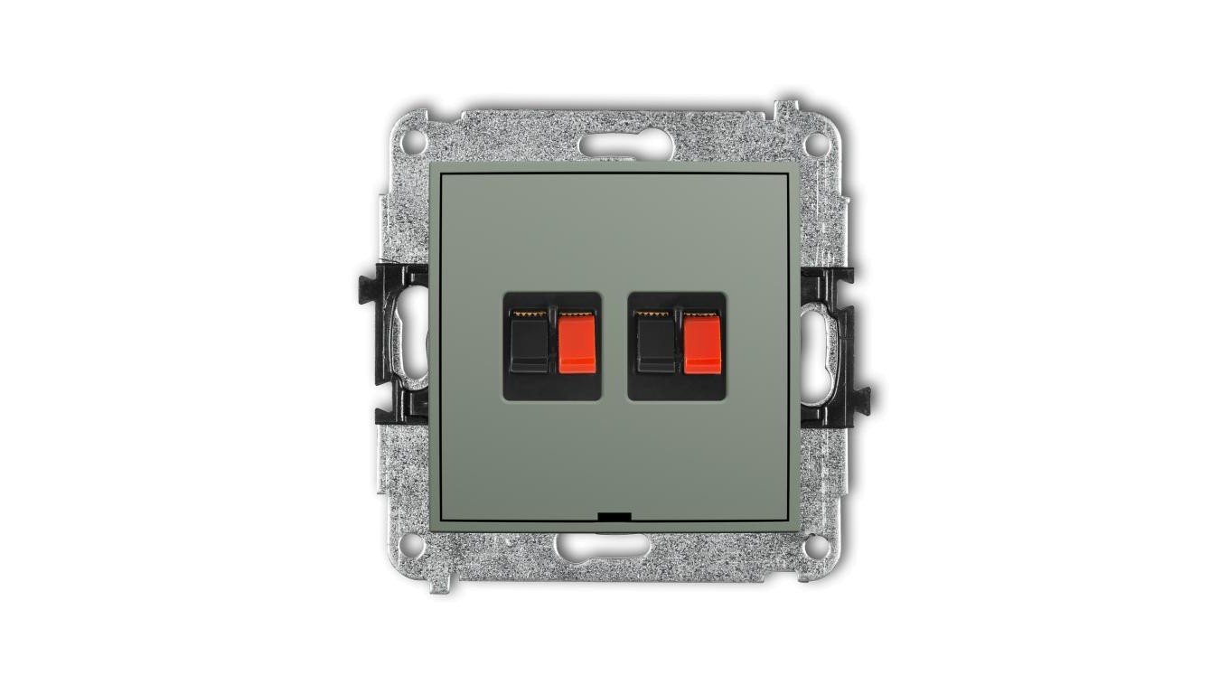 Dual Speaker Jack Mechanism, Without MINI 61MGBO-2
