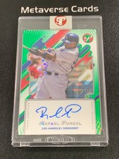 2025 Topps Pristine Green Pulsar #PA-RF Rafael Furcal Auto 87/150 Dodgers Sealed