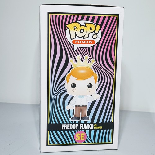 Funko Pop: Freddy Funko as Carnage 2022 Fundays Blacklight Battle LE 2000 PIEZAS - Imagen 4 de 8