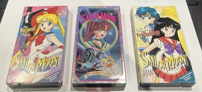 Sailor Moon VHS Lot, Legend Begins, Jupiter & Venus Arrive! Power of Friendship