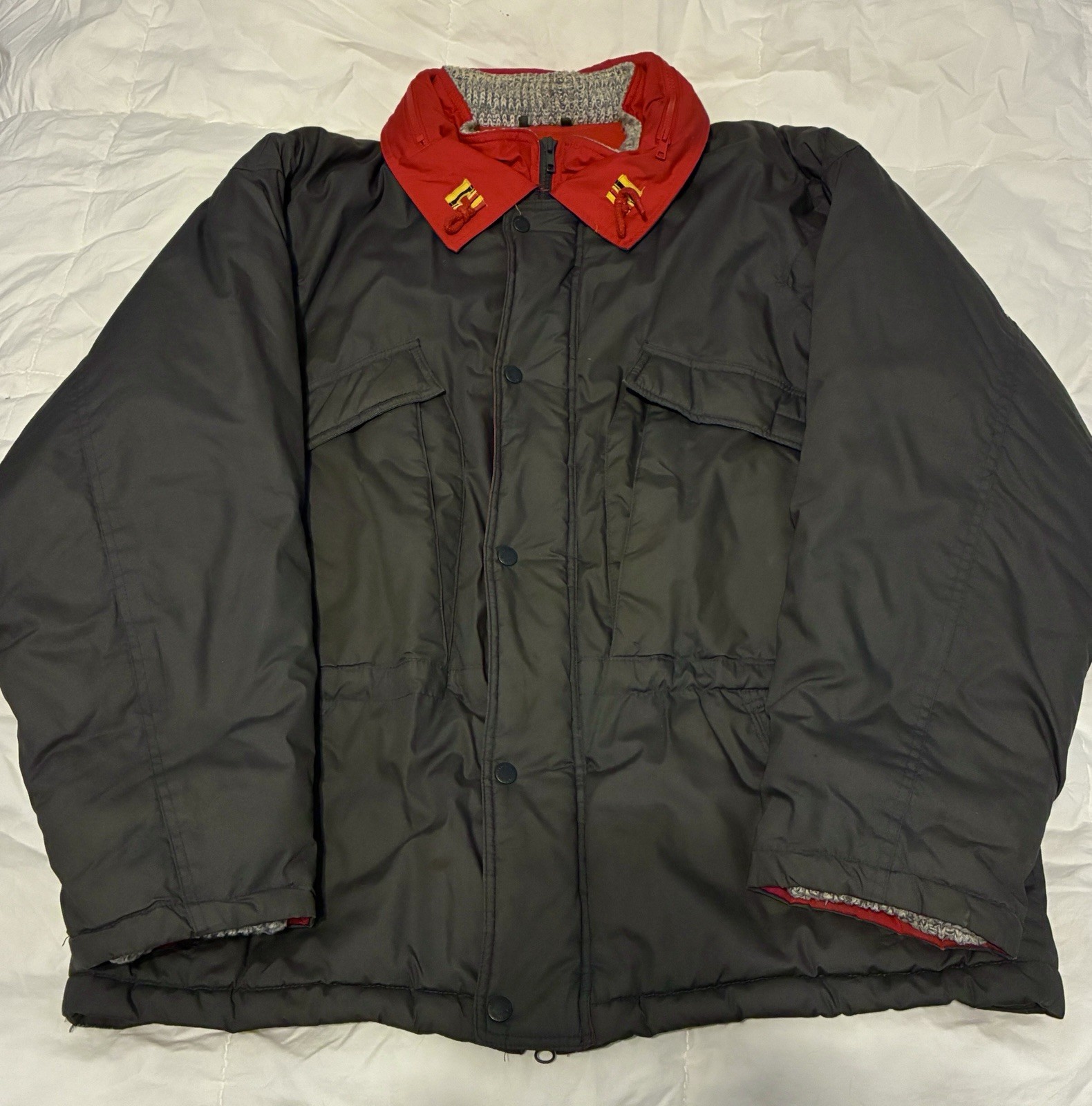 McGregor Vintage 70s 80s Fashion Outerwear Men’s Large Full-Zip Padded Jacket