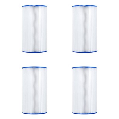 Bestway Flowclear Type IV & B Pool Filter Pump Replacement Cartridge (4 Pack)