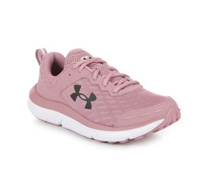 UNDER ARMOUR WOMENS UA CHARGED ASSERT 10 SHOES SIZE 7.5 PINK WHITE NEW IN BOX