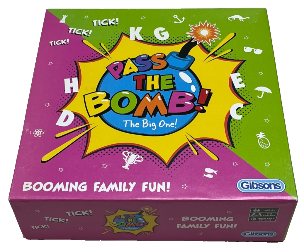 PASS THE BOMB : The Big One! By Gibson Games - New Sealed Cards (FREE UK P&P)