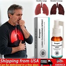 Natural Spray for Lung and Respiratory Support Herbal Cleansing Spray 1-5 PACK