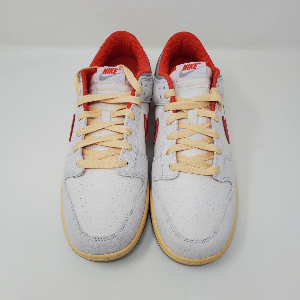 New Nike Dunk Low 85 Athletic Department Sail/Picante FJ5429 