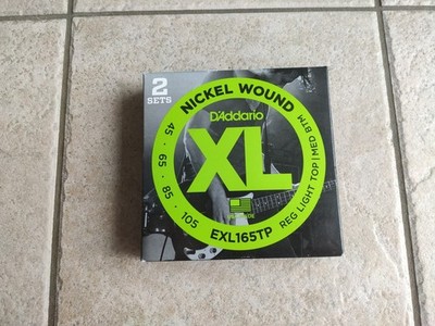 D'Addario EXL165TP Basssaiten Nickel Wound Doppelpack Saitensatz long scale