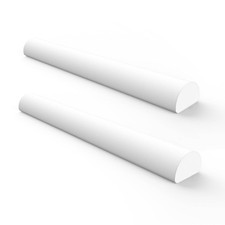 2 Pack Bed Bumpers, Foam Bed Bumpers, Bed Rail Bumpers with Washable Cover, B...