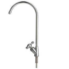 Reverse Osmosis Water Faucet Chrome with 360 Swivel Spout for Sink Installation