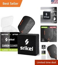 Pickleball Paddle Cleaner Eraser with Carrying Storage Case, Carbon Fiber ...