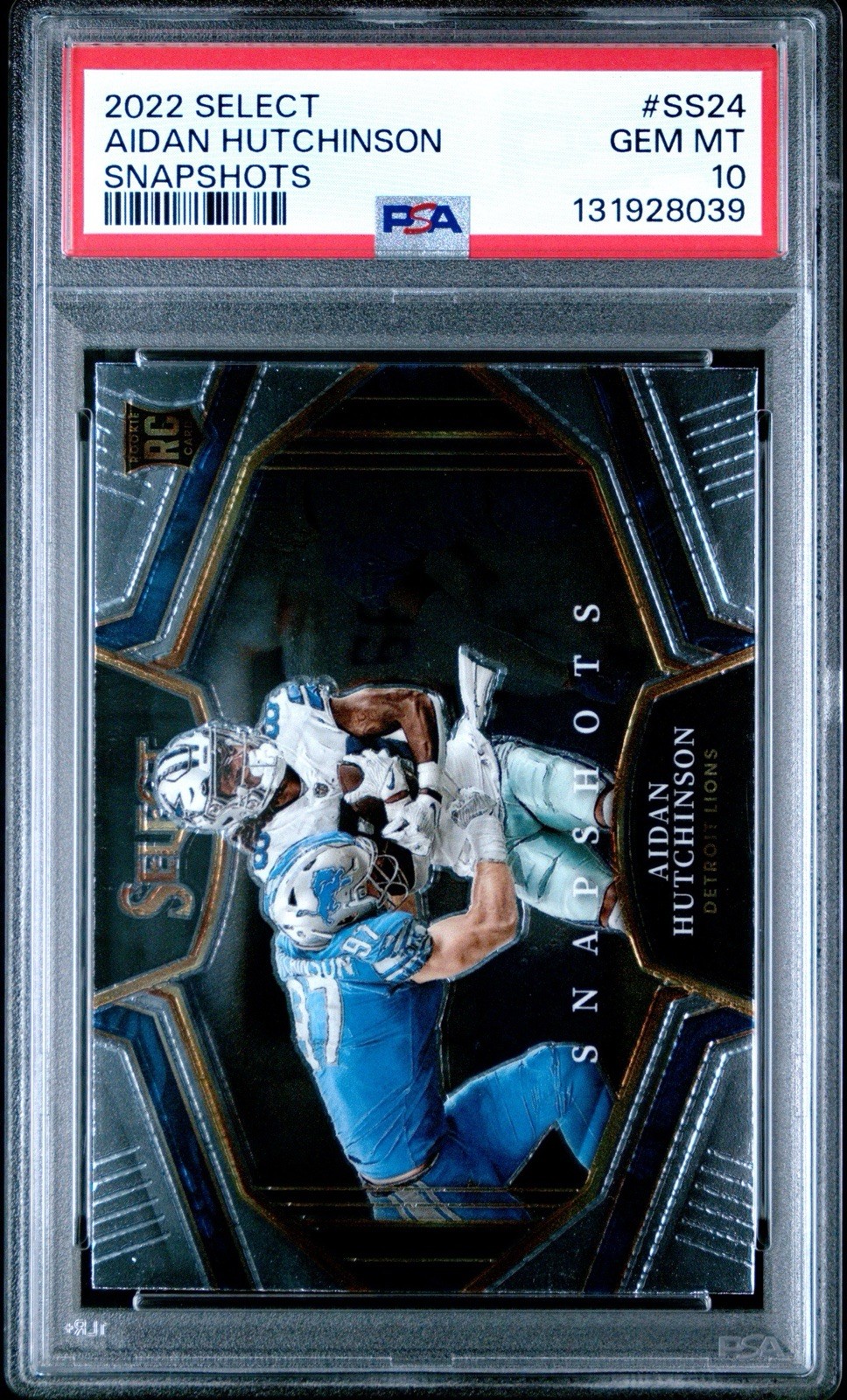 Aidan Hutchinson Panini Select Snapshots #SS24 Base