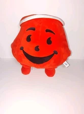 Kool-Aid Man Holiday Plush Stuffed Toy 17” Red by Fiesta Toys Excellent Condtn.