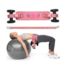 2-in-1 Hip Thrust Belt for Women Men Heavy Duty Glute Workout Equipmen