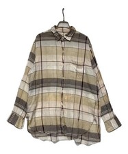 KAPTAIN SUNSHINE          Long sleeve shirt Beige x Gray KS21SSH11