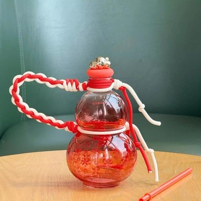 New Starbucks China 2026 Year of the Horse 21oz Red Gourd Shaped