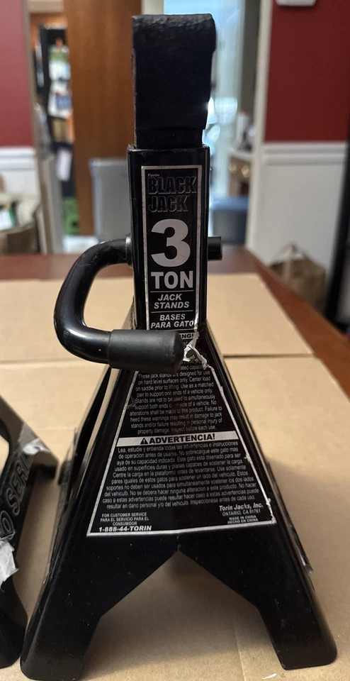 Par de soportes Jack Black Jack Pro Series 3 toneladas Foto 2 de 4