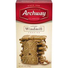 Archway Homestyle Classics Crispy Windmill Cinnamon Almond Cookies 9 Oz
